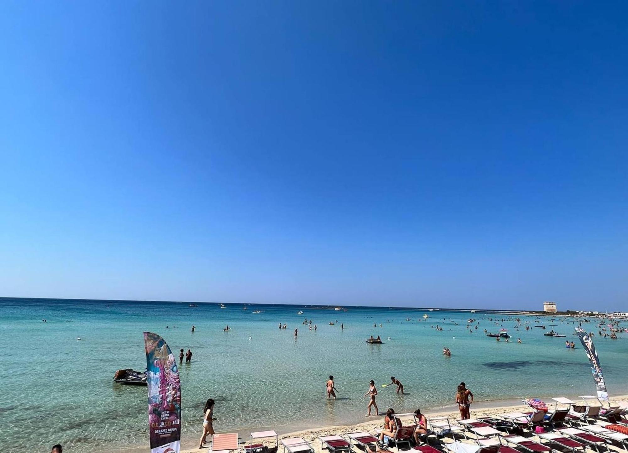The Blue Panoramic Penthouse Villa Porto Cesareo Dış mekan fotoğraf